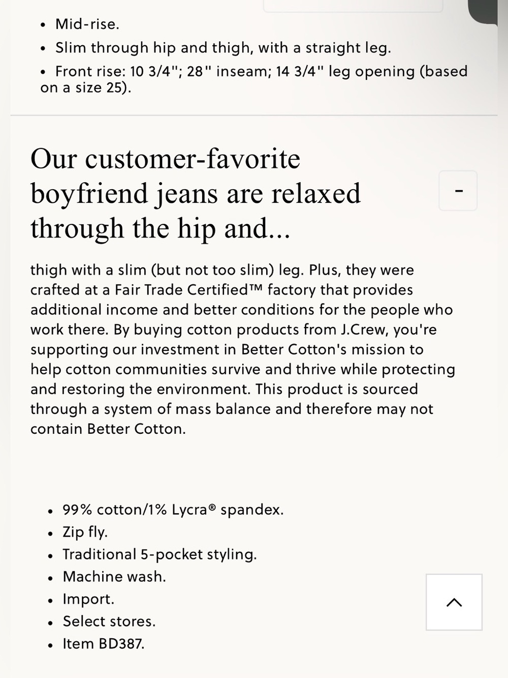 Slim boyfriend jean in Darcy Bay wash - Picture 4 of 4